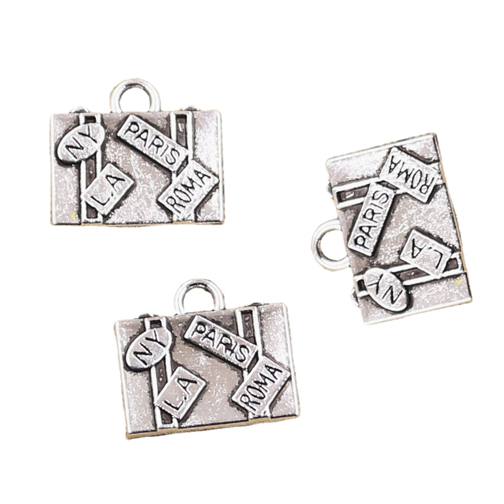 Jewelry Making New York - 10 stücke Charms Reisetaschen New York