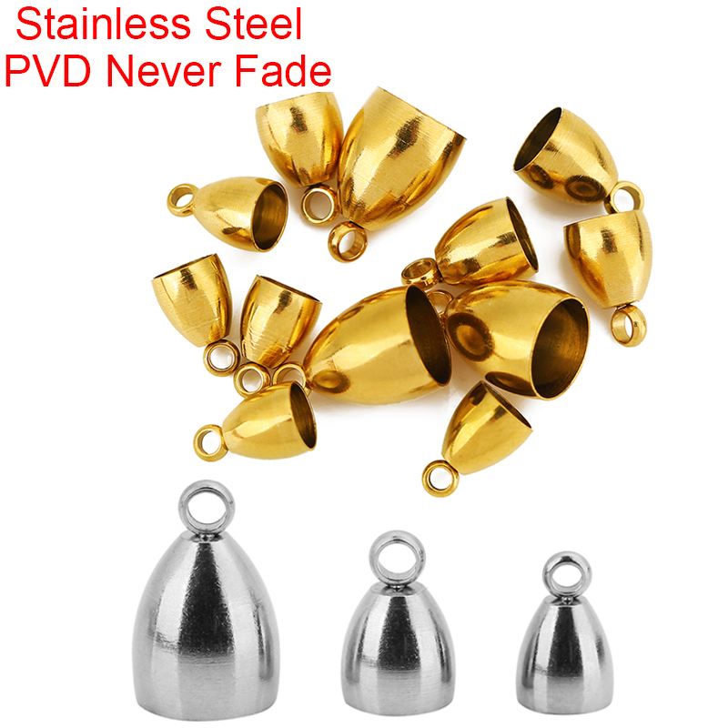 Jewelry Making Metals - 10 Stück PVD-beschichtete, nie verblassende Edelstahl-Verschlüsse