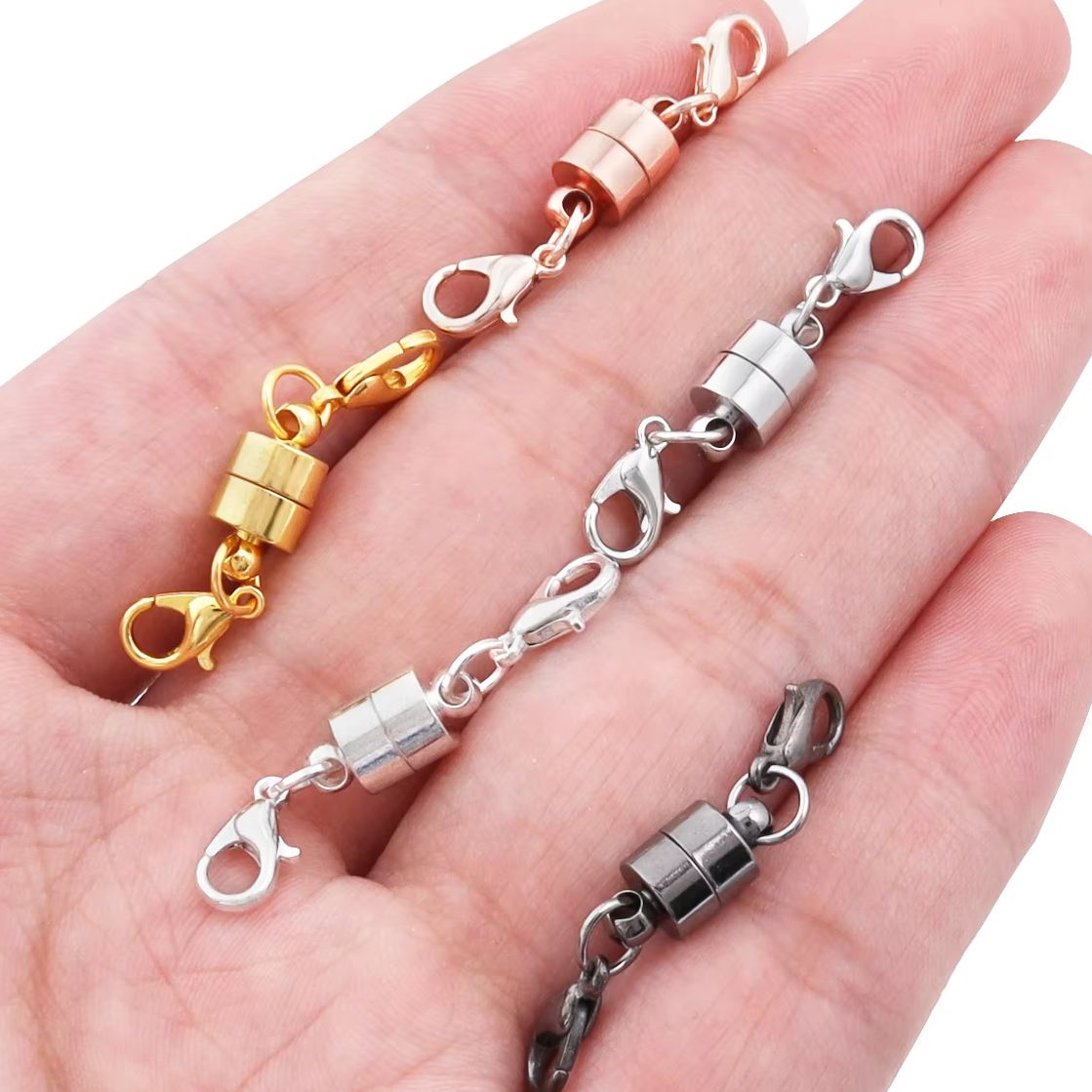 Jewelry Making Hardware - 5 Sätze/los Magnetische Verschlüsse Mit Karabiner