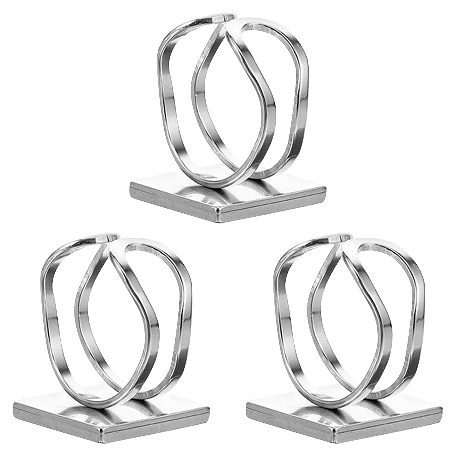 3 Stück verstellbare quadratis – Ring Blank Adjustable Bewertung und Preis