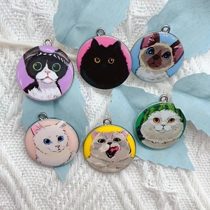 10 Stück Cartoon-Tier-Katzen-E – Jewelry Making Earring Supplies Bewertung und Preis