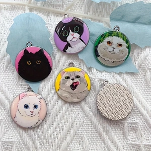 10 Stück Cartoon-Tier-Katzen-E – Jewelry Making Earring Supplies Bewertung und Preis