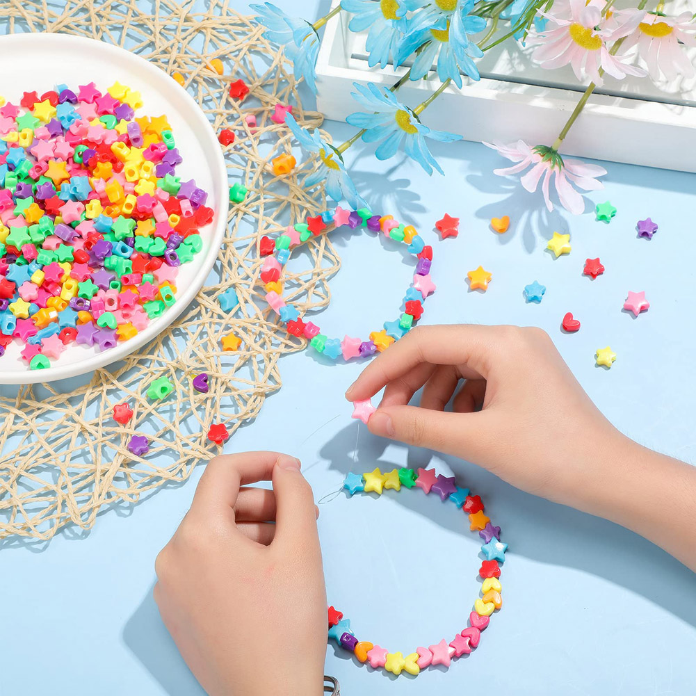 500 stücke DIY Handgemachte Pe – Jewelry Making 4 Year Old Bewertung und Preis