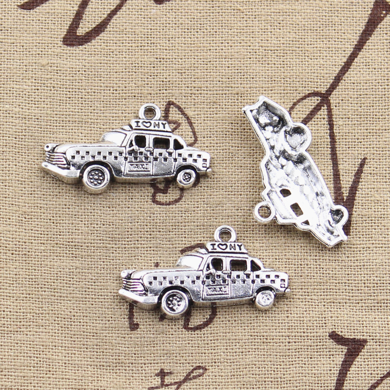 8 Stück Charms New York Taxi A – Jewelry Making New York Bewertung und Preis