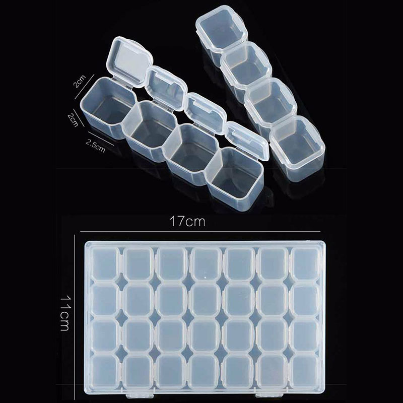 Transparente Nägel Kunst Organ – Jewelry Making Organizer Box Bewertung und Preis
