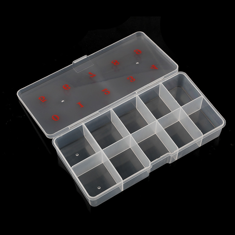 1 Box leere Nagelspitzen-Organ – Jewelry Making Organizer Box Bewertung und Preis