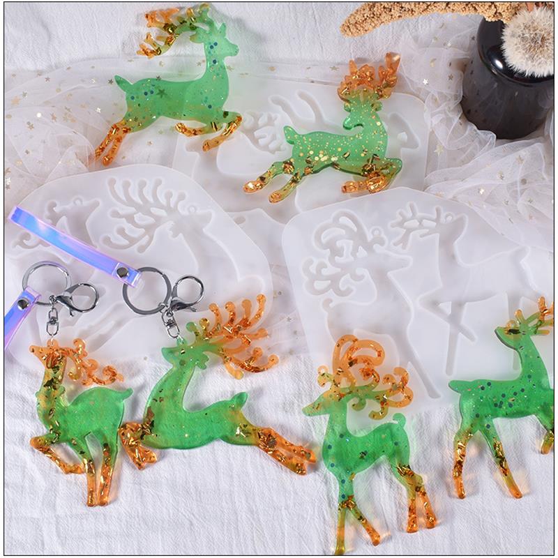 Weihnachten Elch Epoxidharz Fo – Jewelry Making Techniques Bewertung und Preis