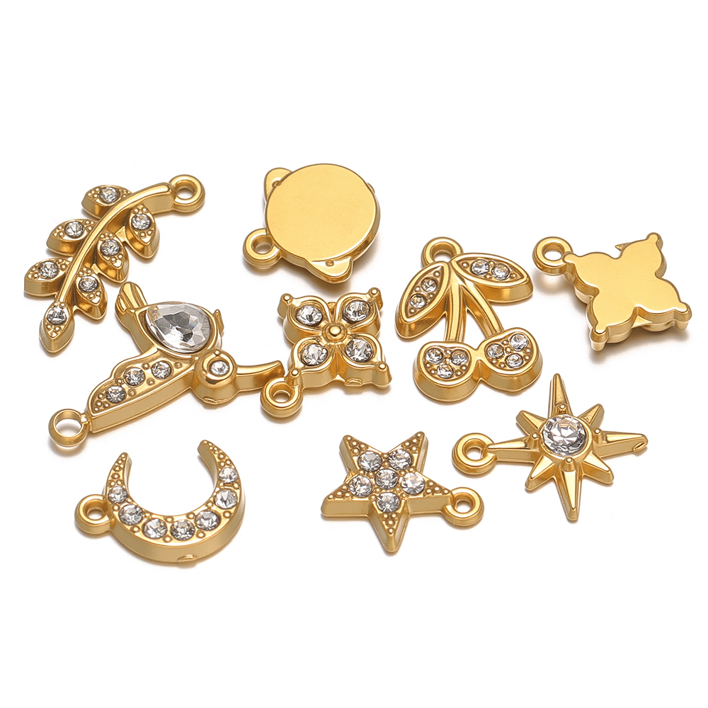 5 Stück Edelstahl Zirkon Littl – Jewelry Making 4 Year Old Bewertung und Preis