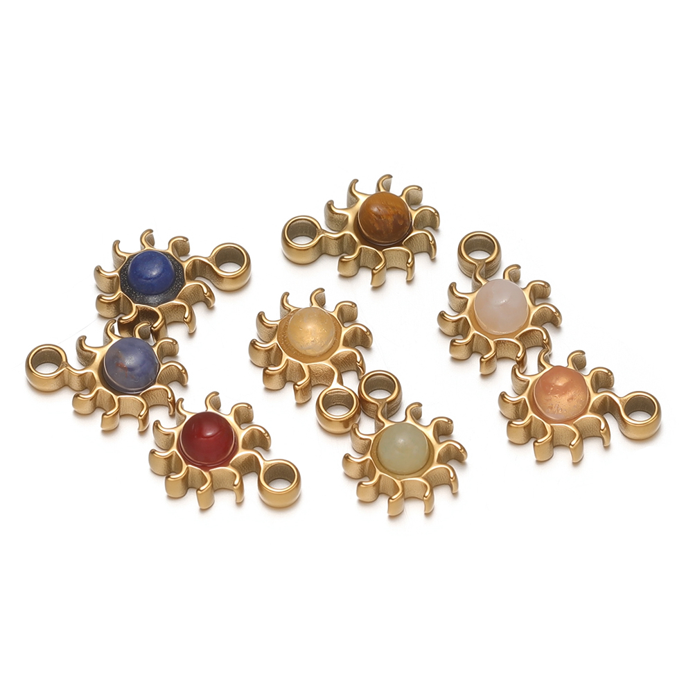 5 Stück Edelstahl-Anhänger, 8m – Jewelry Making With Stones Bewertung und Preis