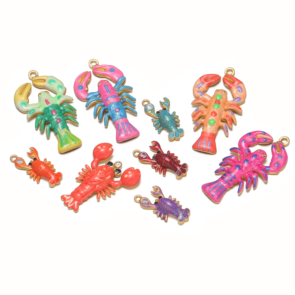 4er-Set Edelstahl-Hummer-Anhän – Jewelry Making 4 Year Old Bewertung und Preis