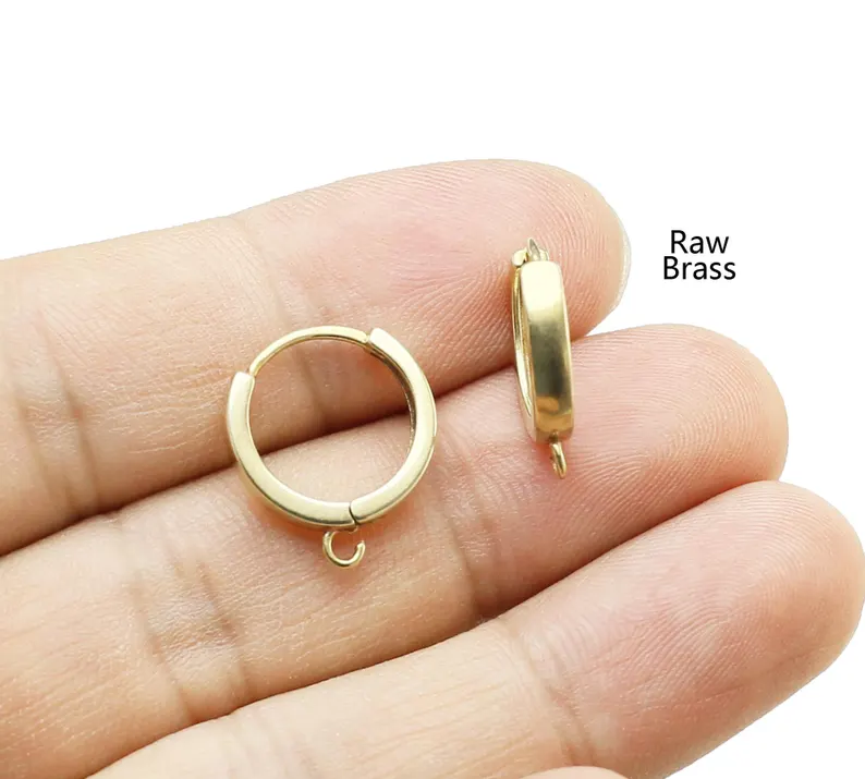 10 Stück Messing-Ohrreifen, Le – Jewelry Making Hardware Bewertung und Preis