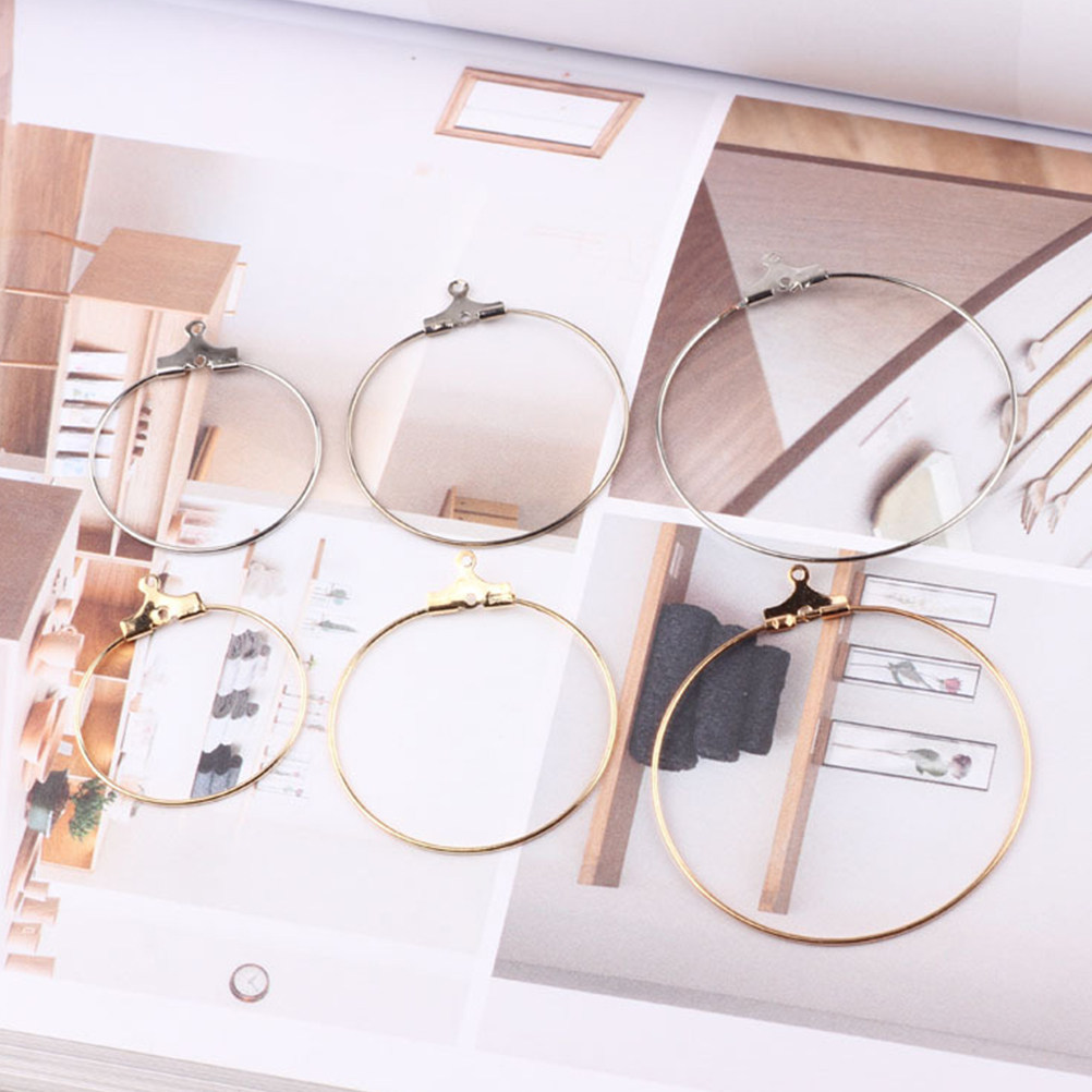 20 Stück Kupfer-Ohrringringe D – Jewelry Making Store Bewertung und Preis