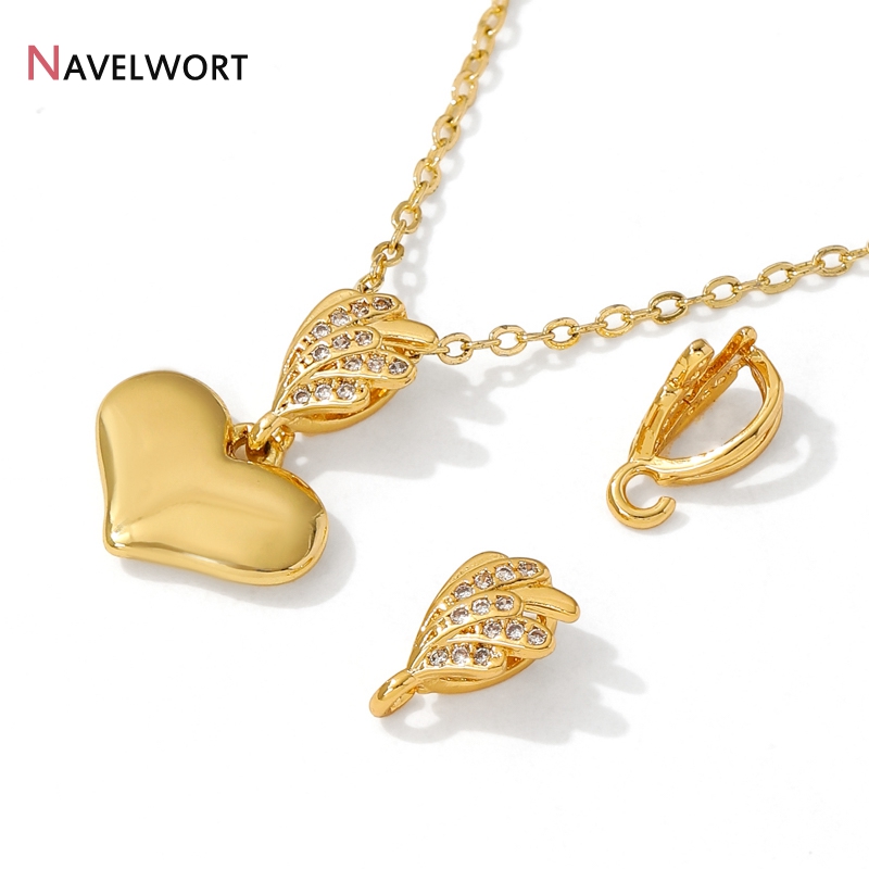 18K vergoldeter Messing-Anhäng – Jewelry Making Brass Bewertung und Preis