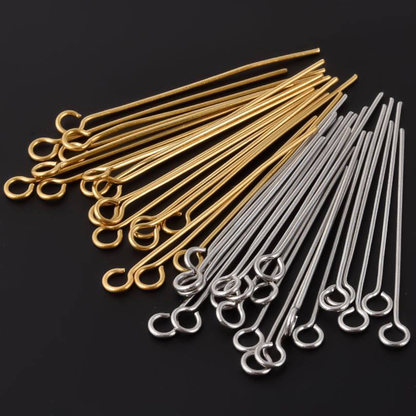 50 Stück/Set 304 Edelstahl Öse – Jewelry Making Loops Bewertung und Preis