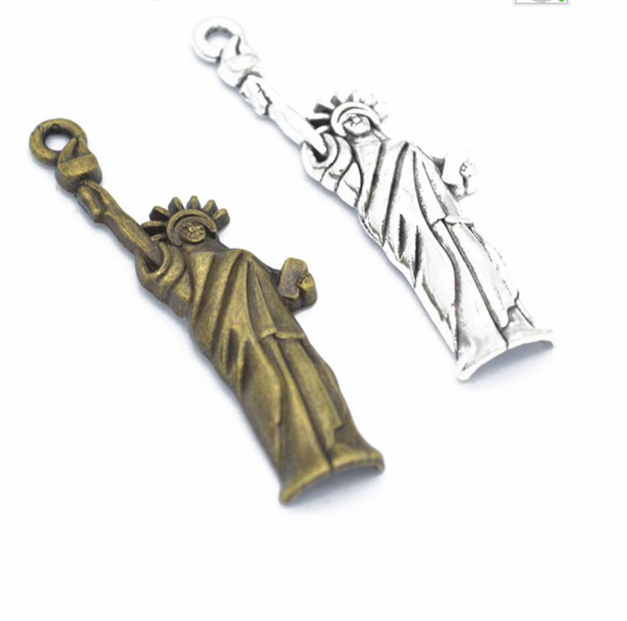 5 Stück Charms Freiheitsstatue – Jewelry Making New York Bewertung und Preis