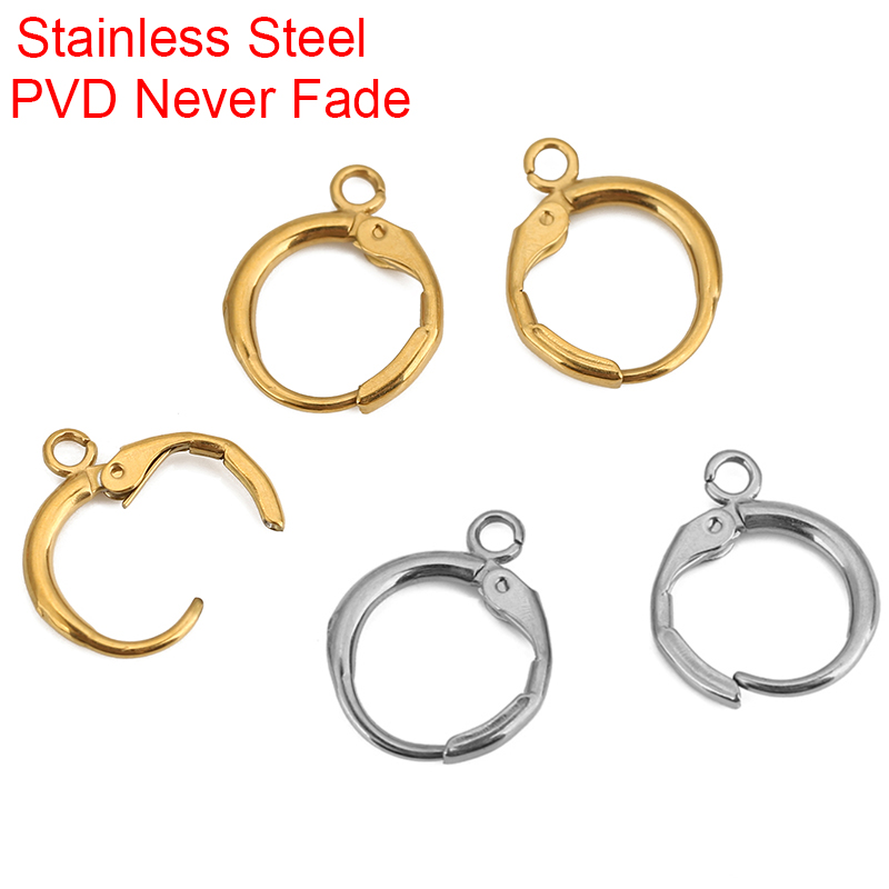 10 Stück PVD verblasst nie Ede – Jewelry Making Hardware Bewertung und Preis