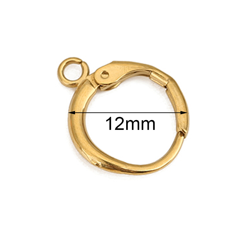10 Stück PVD verblasst nie Ede – Jewelry Making Hardware Bewertung und Preis