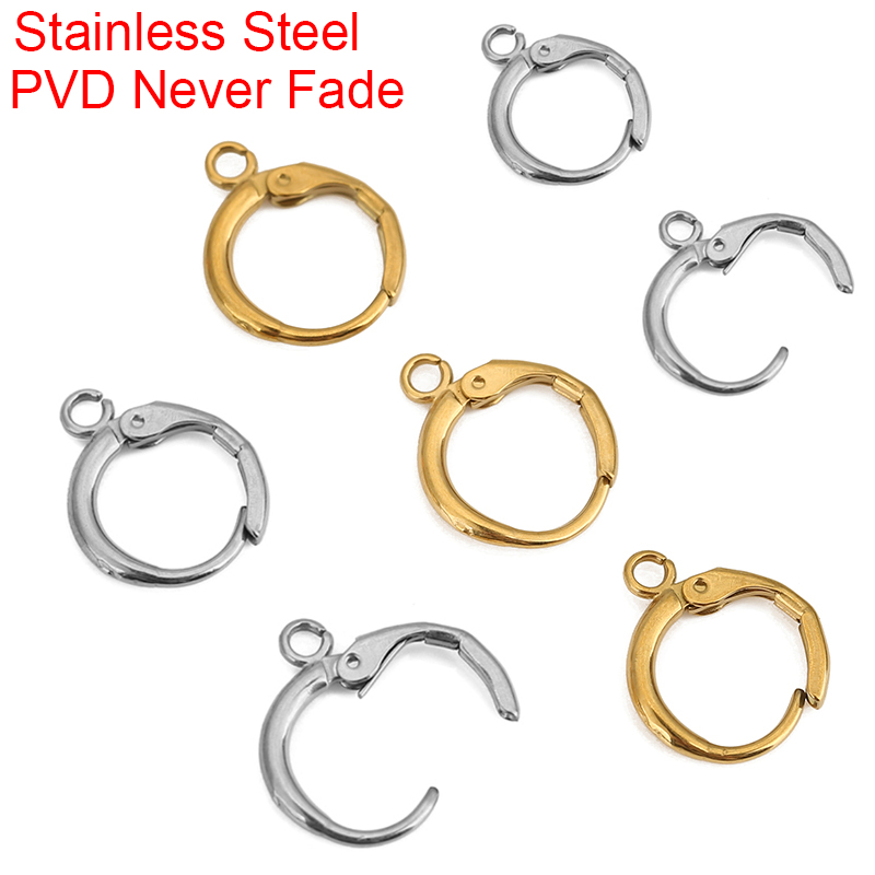 10 Stück PVD verblasst nie Ede – Jewelry Making Hardware Bewertung und Preis