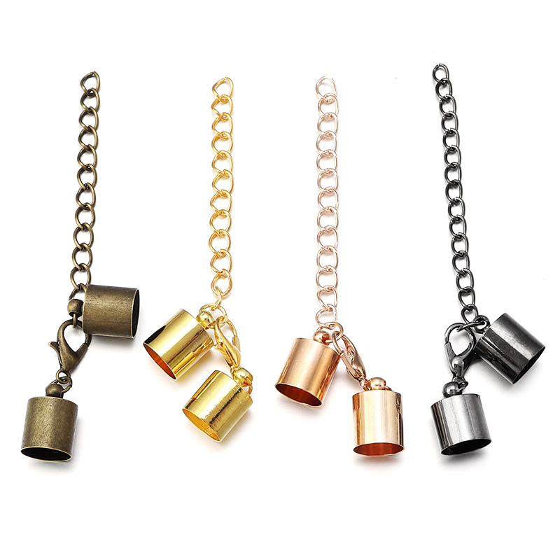 10Sets Lederband Endkappen mit – Jewelry Making Hardware Bewertung und Preis