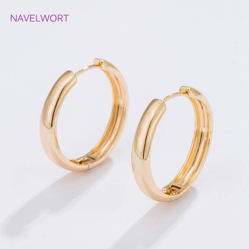 6 Größen vergoldete Kreisohrri – Jewelry Making Earring Supplies Bewertung und Preis