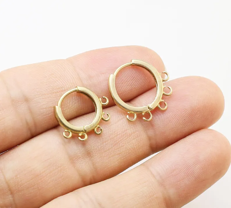 10 Stück Messing-Ohrreifen, Le – Jewelry Making Loops Bewertung und Preis