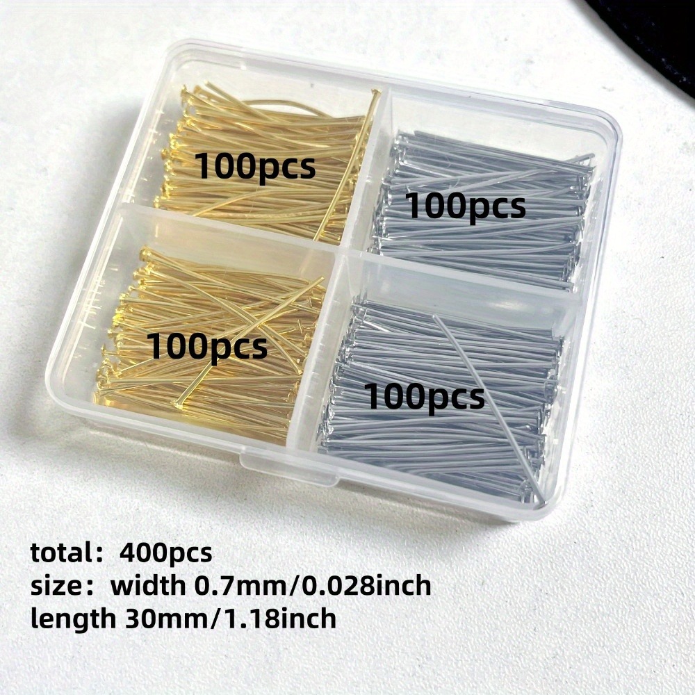 400 Stück gemischte Eisenkopfn – Jewelry Making Organizer Box Bewertung und Preis