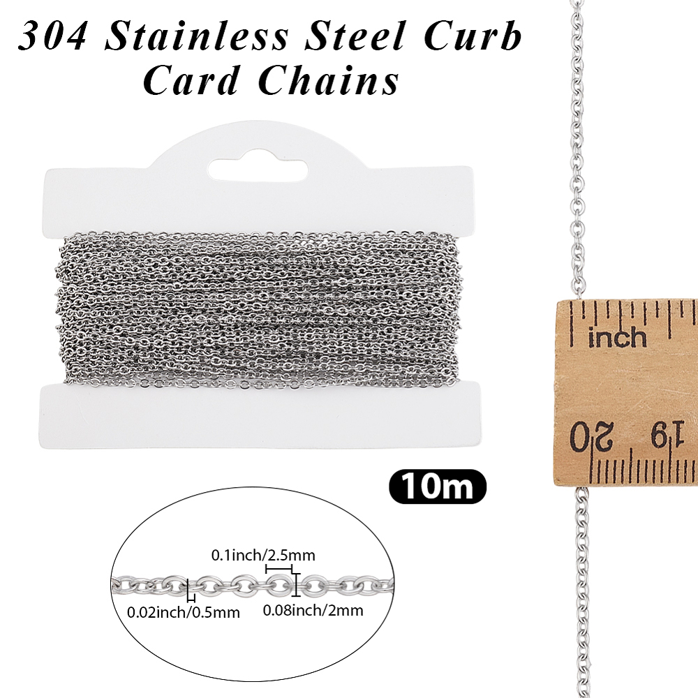 32,8 Fuß Edelstahl-Büroklammer – Chain Roll Cable Bewertung und Preis