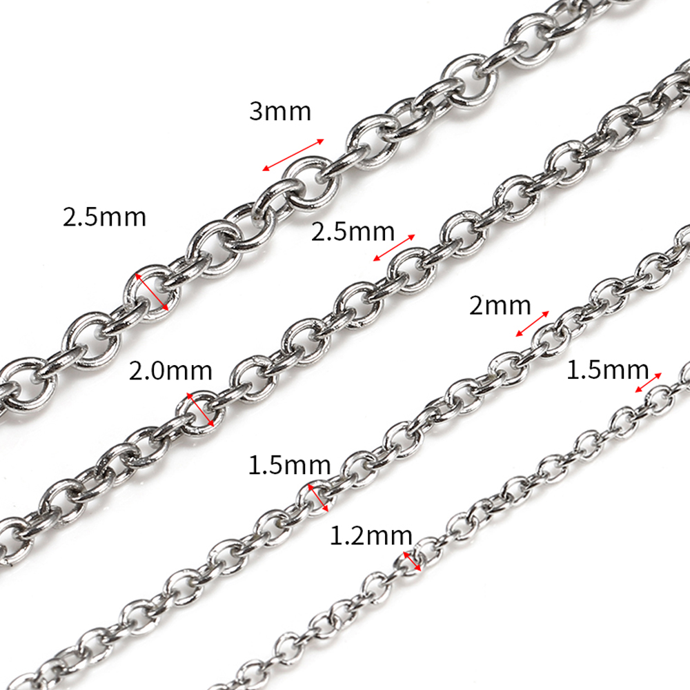 10 Meter/Rolle Edelstahl O-för – Chain Roll Cable Bewertung und Preis