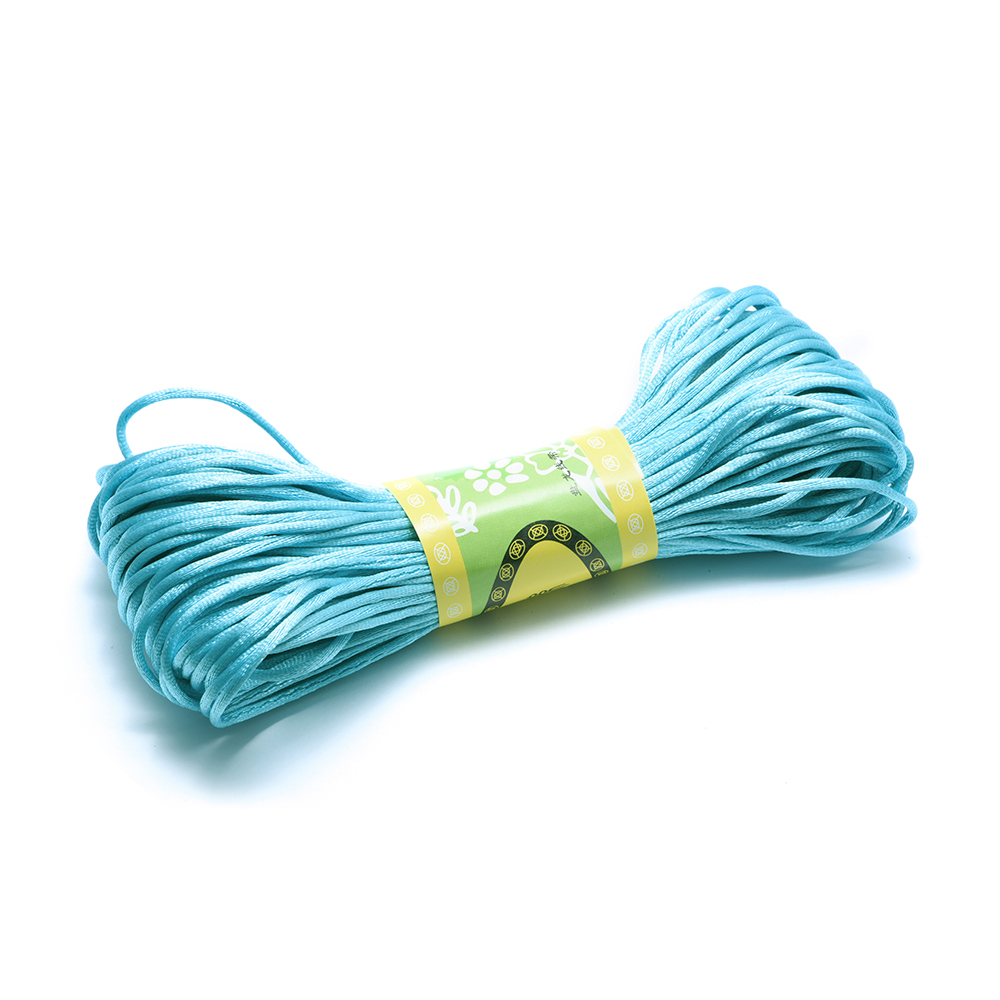 20m 1,5mm Mischfarbe Satin Nyl – Knotting Cord Silk Bewertung und Preis