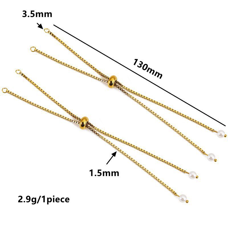 3 Stück Edelstahl-Klebeperlen, – Jewelry Making Organizer Box Bewertung und Preis