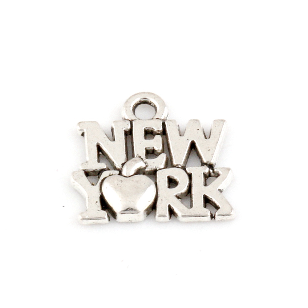 30 Stück Legierung „New York“  – Jewelry Making New York Bewertung und Preis