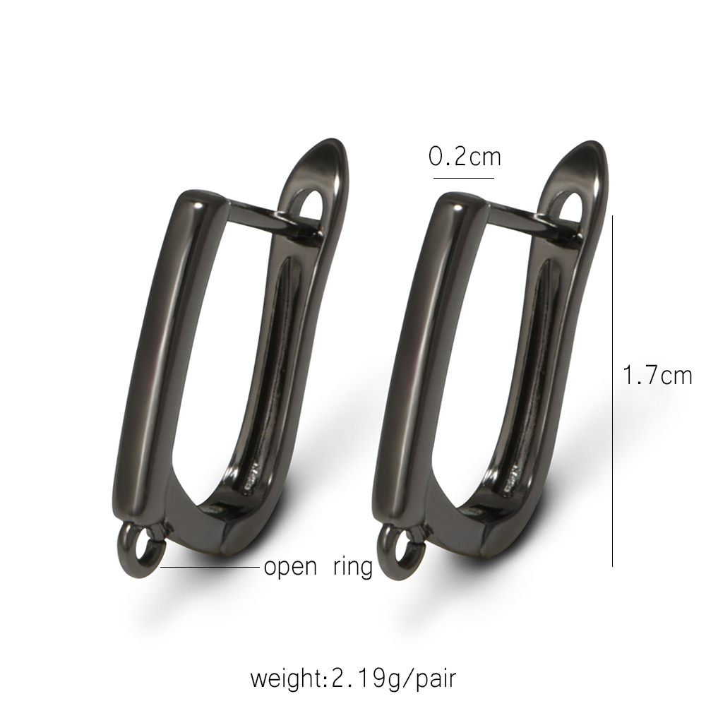 YANASI 1 Paar Waffen-Schwarz M – Jewelry Making Hardware Bewertung und Preis