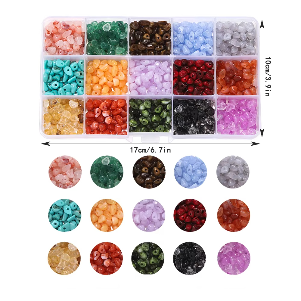 Über 525 teile/schachtel Nacha – Jewelry Making Organizer Box Bewertung und Preis