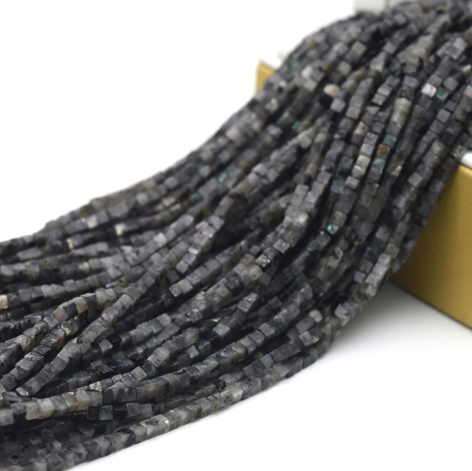 2mm 4mm Natürliche Grau Labrad – Jewelry Making Store Bewertung und Preis