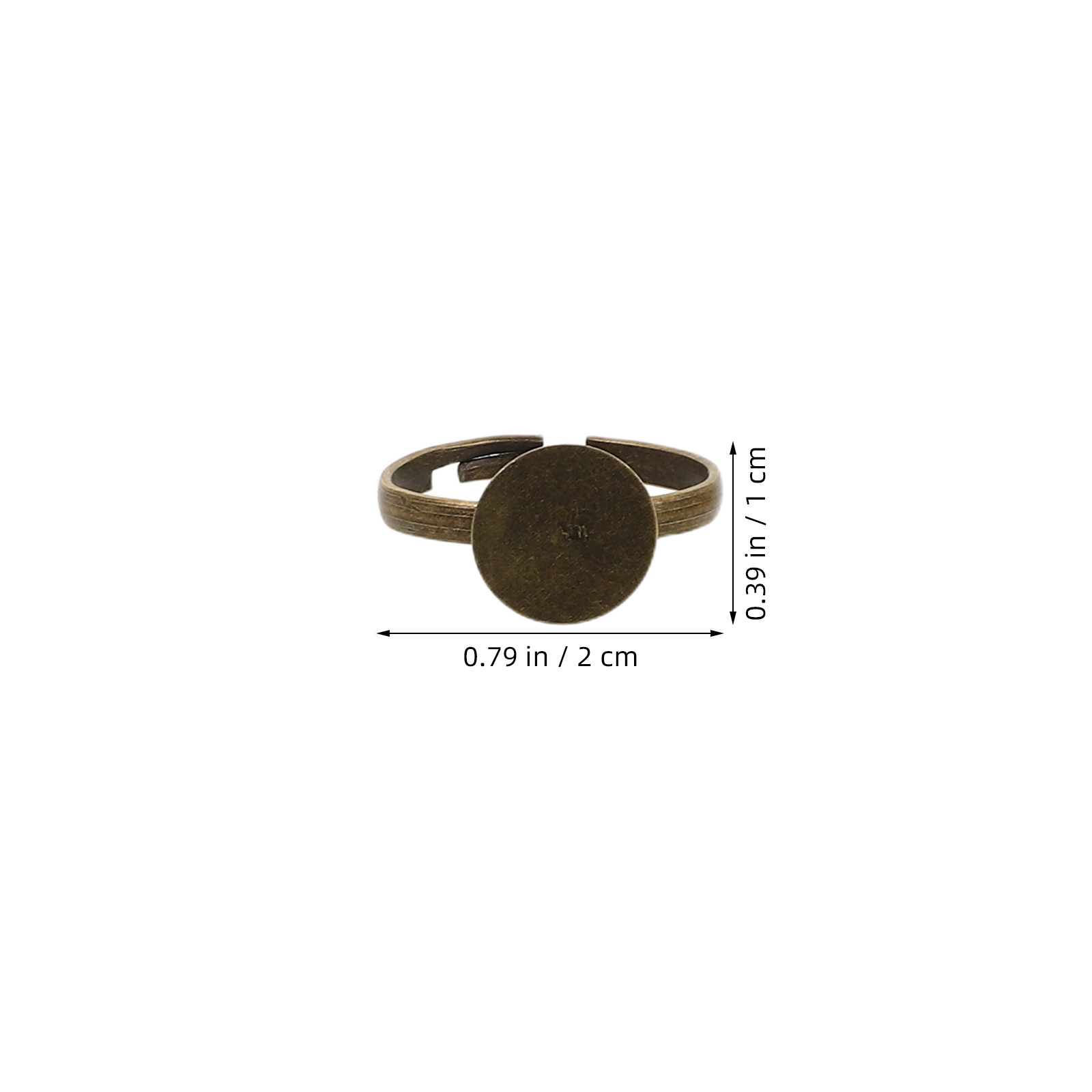 100 Stück Verstellbare Cabocho – Ring Blank Adjustable Bewertung und Preis