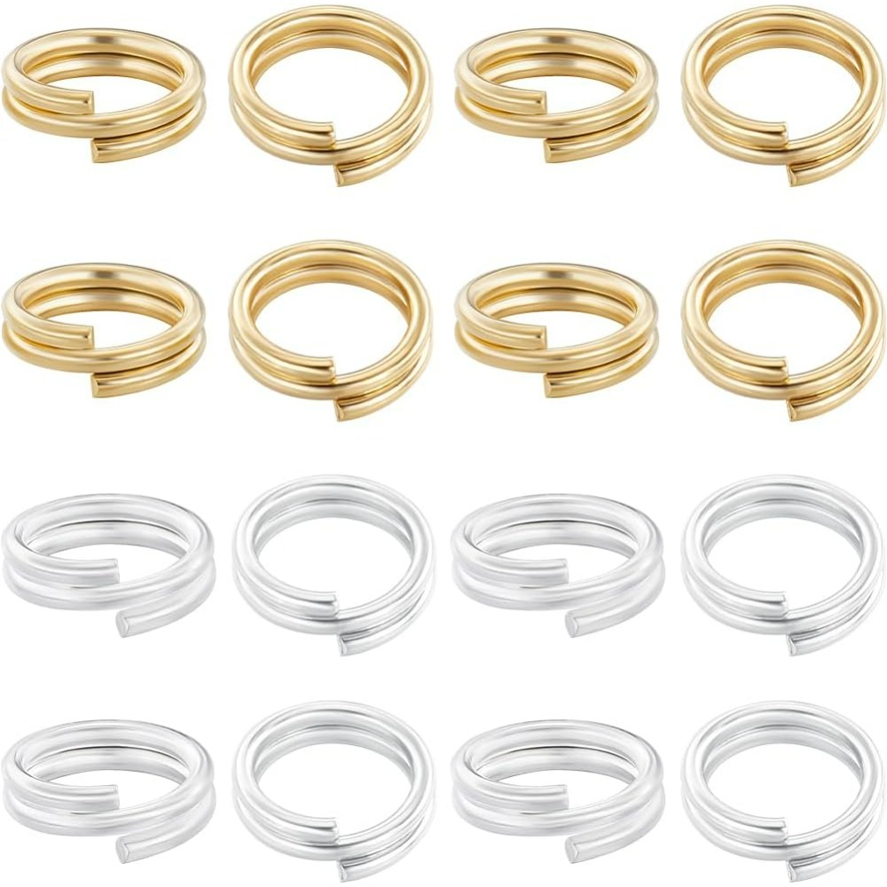 1 Box 80 Stück geteilter Biege – Jewelry Making Loops Bewertung und Preis