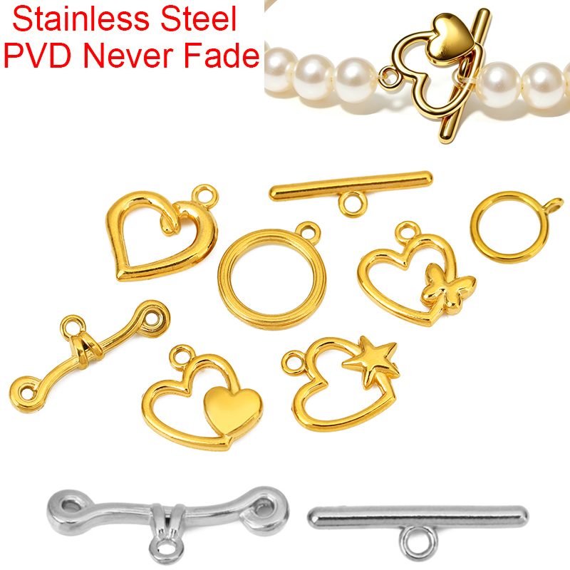 5 Sets PVD-beschichtete, langl – Jewelry Making Brass Bewertung und Preis