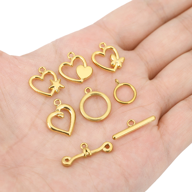 5 Sets PVD-beschichtete, langl – Jewelry Making Brass Bewertung und Preis