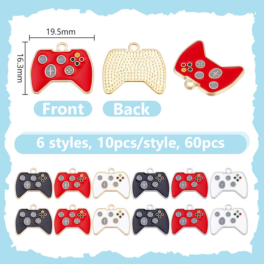 60 Stück Videospiel-Controller – Jewelry Making Videos Bewertung und Preis
