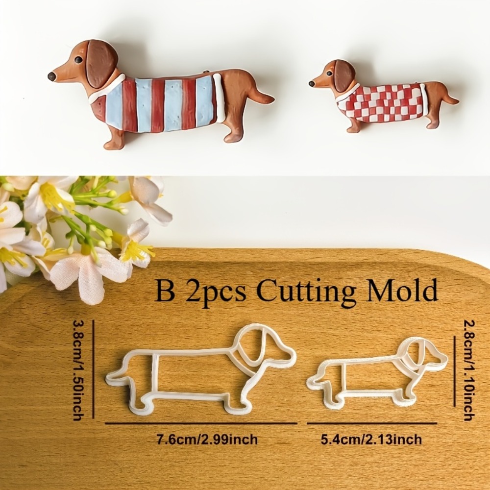 2 Sets 6-teilige Cartoon-Hunde – Jewelry Making Techniques Bewertung und Preis