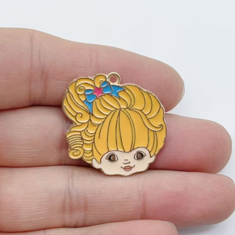 10 Stück Niedliche Mädchen-Ema – Jewelry Making Brass Bewertung und Preis